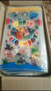 P2 JOLIE/Opp Party Bag Royal/Plastik Snack Ulang Tahun Karakter/Plastik Souvenir Goodie Bag Snack/isi 10pcs