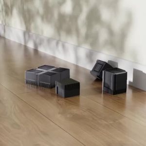 OATSBASF Table Sofa Heighten Foot Pads Furniture Floor Protectors Mats Non-Slip Metal Chair Leg Pads Adjustable Heightening Pad