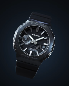 (Watches Of Japan) G-SHOCK GM-2100LXB-1A LUXE BLACK G-STEEL ANALOG-DIGITAL WATCH