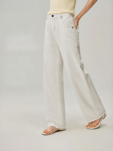 INMAN | High Waist Wide Leg Straight Pants