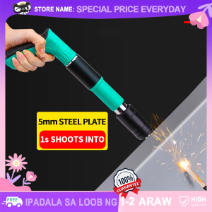 Nail Gun with Box Manual Steel Nails Gun for Concrete Rivet Tool Set Steel Rivet Gun Punch Nail Hand Tools