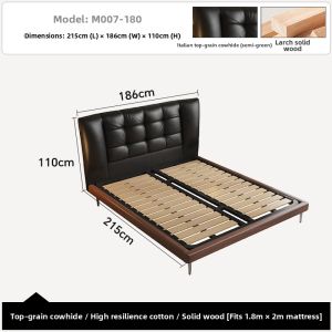 Soft Back New Style Retro Bed 1.8m
