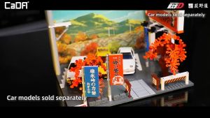 CaDA Initial D Usui Touge Parking Lot Bricks DIY Building Block Toy Set C61034W