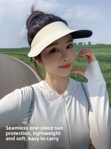MiiOW | Womens Summer Sun Hat UPF50+ UV Protection Seamless One-Piece Sunshade Cap Breathable Mesh Casual Style Outdoors Hat