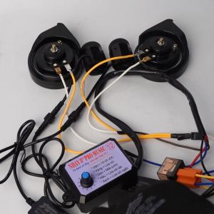 Nhay 3 Pro Music Horn Relay 12Songs 12-24V Universal Adjustable