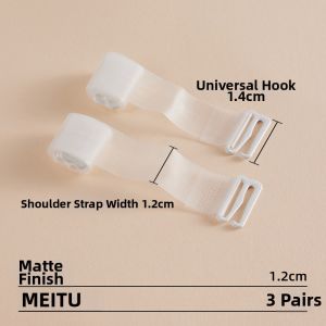 MEITU | Transparent Anti-slip Adjustable Bra Strap