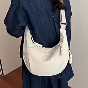 JIFANPAUL | Túi Đeo Vai Thời Trang Nylon Dung Lượng Lớn