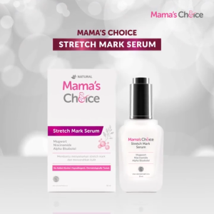 Mamas Choice Stretch Mark Serum 50ML (Safe Halal Natural Maternity Skincare For Pregnant Moms)