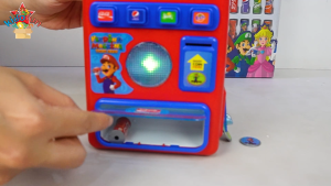 Mainan Mesin Minuman Anak Otomatis Vending Machine Kuromi / Mario Bisa Keluar Musik & Lampu LED