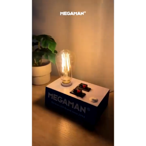 SORU - Lampu Filament LED Bohlam 4W 2200K 220-240V Hemat Energi - MEGAMAN