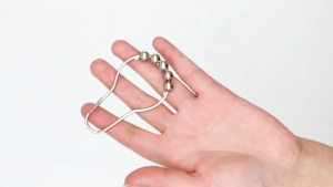 Roller Stainless Steel Hook Ring For Upper And Lower Bed Bath Shower Rod Hanger