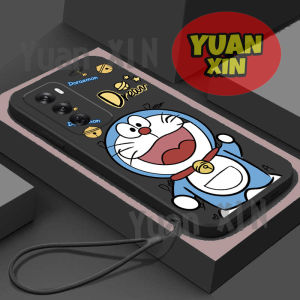 เคสโทรศัพท์ OPPO Reno 12 เคสโทรศัพท์โดราเอมอนออกแบบซิลิโคนเปลือกอ่อน TPU เคสกันกระแทกปลอกป้องกันกล้อง