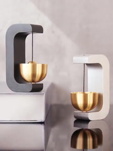 Bel Lonceng Pintu Rumah Toko Apartemen Kulkas Aksesoris Bahan Kuningan Stiker Tempel Alarm Pintu Gantung Mini