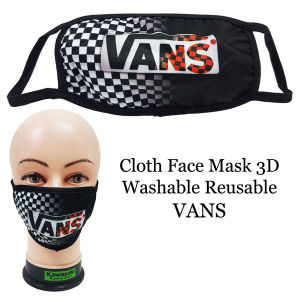 Face Mask 3D Penutup Hidung VANS Washable Reusable
