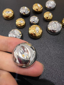 Nút Kim Loại Cao Cấp Len Phù Hợp Với Các Nút Trang Trí Đa Năng Nút Tròn Cho Phụ Kiện May Mặc Jiangnan Áo Khoác Và Áo Khoác