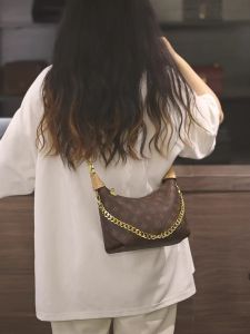 Womens Underarm Bag Large Capacity Luxury Small Design Summer Crossbody Bucket Handbag Urban Minimalist Print Tote Bag