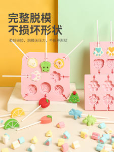 Mold Chocolatelollypop DIY Nhựa Silicon Chất Lượng Thực Phẩm Mould Làm Sô Cô La Và Qủa Đuông Cho Bé Thích Hợp Đồ Ăn Trung Thu