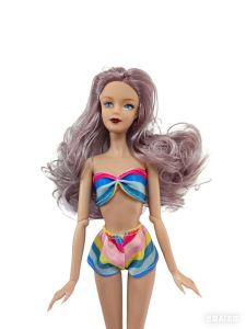 30CM Single Head BJD Model A cessory Multi-Joint Body Baby Doll Head 6-Point Movable Foreign Doll Head in Multiple Co