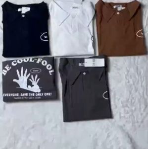 Áo thun nữ from rộng tay lỡ cổ bẻ chất liệu cotton loại 1 co dãn thoáng mát thấm hút tốt