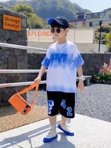 Đồ Bộ Bé Trai Quần Áo Trẻ Em Nam Habi Fashion TT69 Phong Cách Cá Tính Chất Liệu Thể Thao Co Giãn Cho Bé Trai 18-40Kg