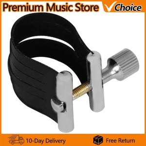 IRIN | IRIN Có Thể Điều Chỉnh Bằng Da Saxophone Miệng Kèn Ligature Fastener Clip Woodwind Phụ Kiện Nhạc Cụ