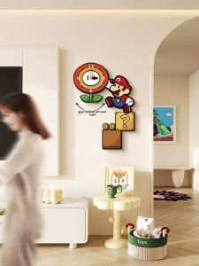RUIDEDAN | Cute Mario Wall Clock
