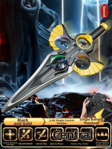 LELEMAO | Gesture Sensing RC Flying Sword Drone Toy