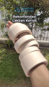 Masking Tape 1" Inch / 2" Inch - Lem Kertas SKS Type SE - Lakban Kertas - Isolasi Kertas