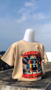 BAJU ANAK ANOMALI BRAINROT CAPPUCINO ASSASINO - TSHIRT DISTRO ANOMALI VIRAL UNTUK ANAK COWOK CEWEK