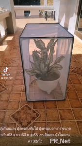 มุ้งกันแมลง มุ้งครอบต้นไม้ มุ้งครอบกรง มุ้งครอบอาหาร #ซักได้ มุ้งไนล่อน ตา 32/นิ้ว