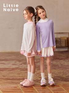 Little Naive | Sun Protection Girls Hooded Sport Top