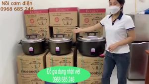 Nồi cơm điện công nghiệp lớn Ecosun BM-ER2800 - 14 L to chống dính (Nấu 8kg gạo) BH 12T
