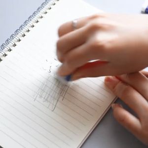 MOMO 1PC&3PC Simple White 2B Eraser PVC Rubber Student Pencil Eraser School Office Stationery