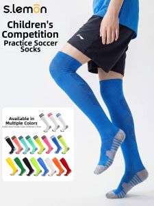 s.lemon | Non-slip Summer Long Soccer Socks for Kids