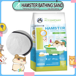 Rennas 2LB/908g Hamsters Bathing Sand And Bathroom Hamsters Sand Hamsters Accessories Set Pet Cleaning