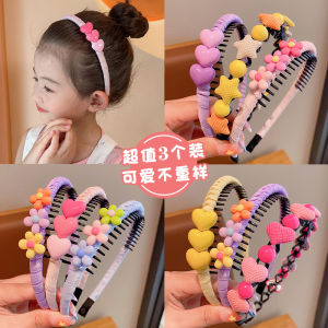 Childrens Anti-Slip Hairband Girls Style Comfortable Non-Choking Hair Accessories Korean Version Kids Headwear
