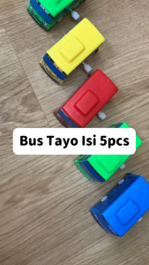 [SALE]  Mainan The Little Bus 5 Pcs - usia  3+ Mainan Kendaraan bus SNI