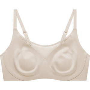 AIMO | เสื้อชั้นในไร้โครงเอวสูงแบบบางสำหรับผู้หญิง เสื้อชั้นในไร้ตะเข็บ เสื้อชั้นในป้องกันการหย่อนคล้อย ทรงกระบอกเล็ก เสื้อชั้นในฤดูใบไม้ร่วงและฤดูหนาว