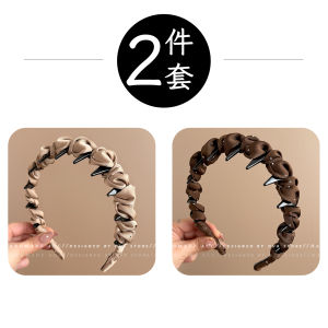 Elegant Starry Hairband Womens New 2025 Anti-slip High Hairline Hairband Pressed Hair Face Washing Hair Clip Fashionable Hair Accessories