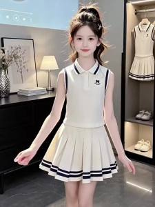 SHANGLEXIONG | Elegant Girls Two-piece Dress Summer Clothes