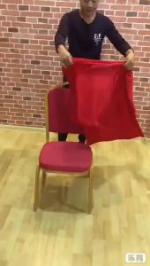 Spandex Chair Cover Skirt Wedding Party Dining  Ballroom Meeting Stretchable Banquet Seat Sarung Kerusi Makan