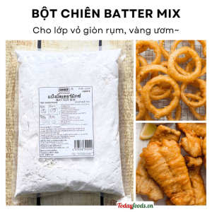 Bột Chiên BATTER MIX (Nihon Shokken) 1KG (Bột chiên giòn đa dùng) (Cho lớp vỏ giòn rụm vàng kim)