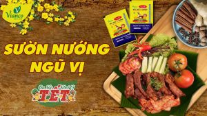 Combo 2 hủ gia vị ướp thịt Ngũ Vị Hương hủ 50g Hiệu Con Nai Gia Vị Việt Ấn gia vị Vianco