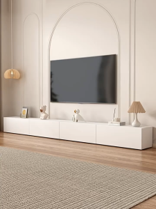 CONOCO Solid Wood TV Cabinet Northern Europe Luxury With Door and Drawers TV Console Cabinet(3FT/4FT/5FT/6FT)電視櫃