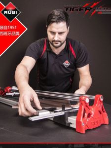 เครื่องตัดกระเบื้องมือ RUBI Track Manual Tile Push Knife รุ่นใหม่ อุปกรณ์ช่างทำกระเบื้องอัลลอยดีเหล็ก