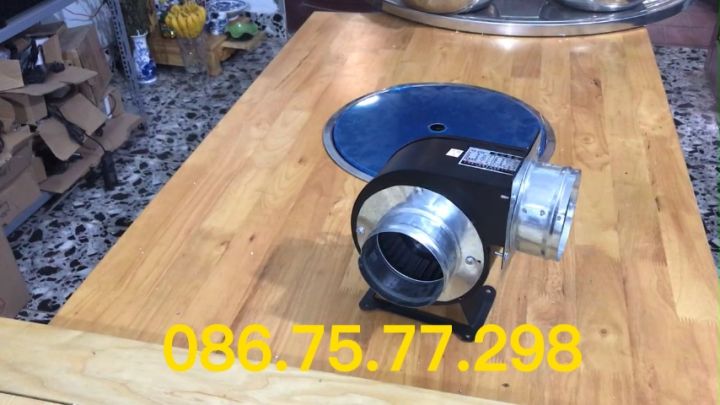 Quạt mini hút mùi bếp 85W, quạt con sên hút mùi bếp gia đình, quạt hút khói bếp nướng giá rẻ