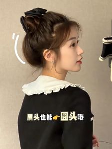 READY STOCK Women Ribbon Hair Clip Claw Catch Clip Hair Accessories Korean Simple C-017