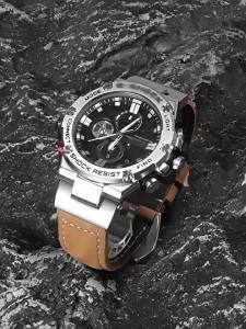G-SHOCK Farmhouse Oak GM-2100/GA2100 GM110 Dây Đeo Đồng Hồ Bằng Da Đã Được Sửa Đổi Da Bò Thương Hiệu Tương Thích Đồng Hồ Truyền Thống Khóa Chốt