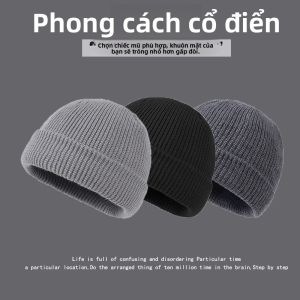 Mũ Len Đen Ấm Áp Mùa Đông cho Nam