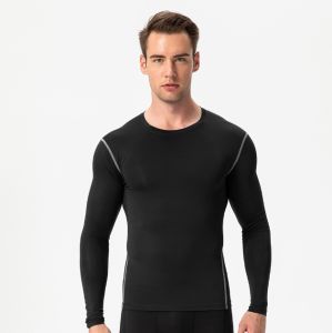 🇲🇾READY STOCK KL Men Swimming Beach UV Protection Swimwear Rash Guard Long Sleeve Surfing Diving Swimsuit Surf T-shirt